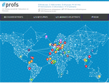 Tablet Screenshot of ifprofs.org